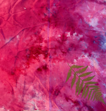 Fern on Hot Pink 23"x23"