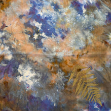 Fern on Wisteria 23"x23"